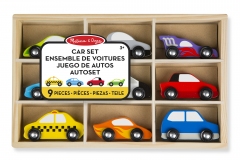 Wooden Race Car Set