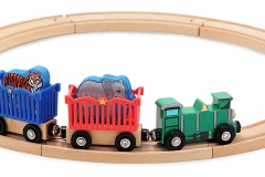 Zoo Animal Train Set