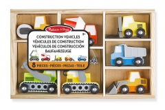 Wooden Construction Site Vehicles