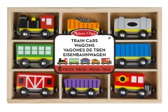 Wooden Train Cars
