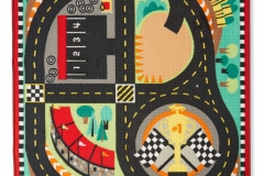 Round the Speedway Race Track Rug