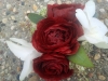 corsage: ranunculus and freesia