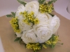 Silk ranulunus with fresh yellow wax